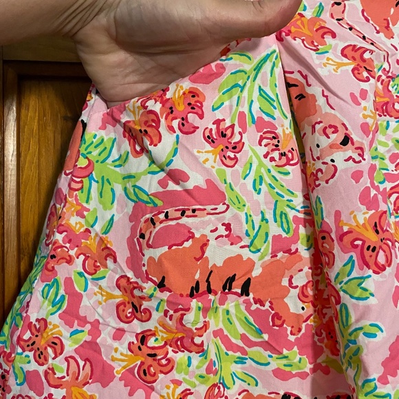 Lilly Pulitzer Strapless Ferra Dress in Call Me Kitty size 2 - Picture 4 of 12